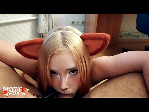 ❤️ E folo e Kitsune le titi ma le cum i lona gutu ️ Pono fa'afafine ❌❤